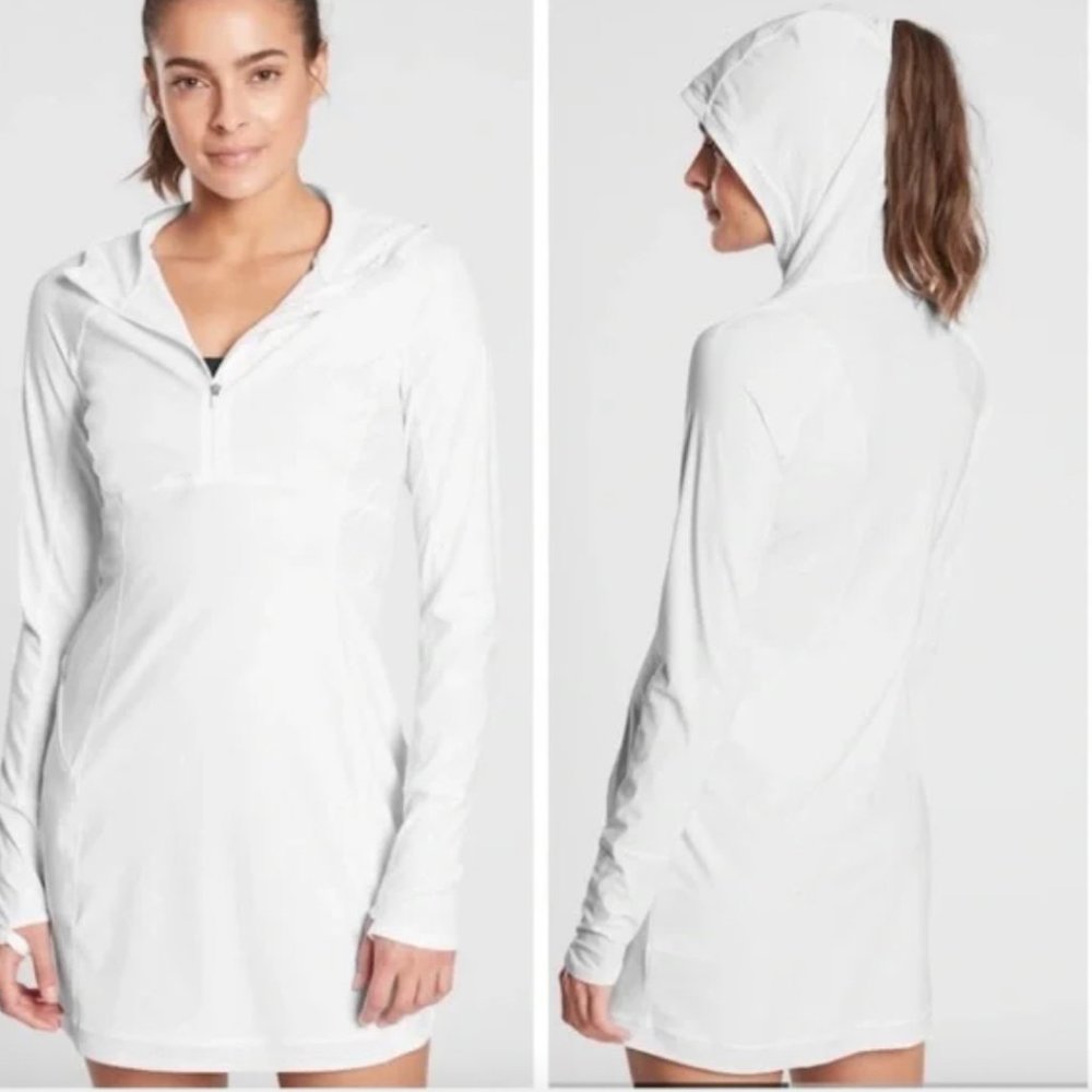 ATHLETA Pacifica II UPF Cover Up White